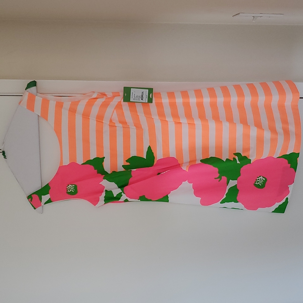 Lilly Pulitzer Delia Dress Sunrise Orange size 2
